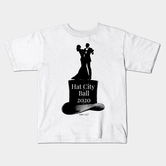 Hat City Ball 2020 Kids T-Shirt by Danbury Museum